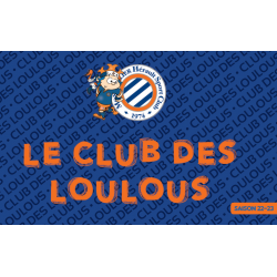 La carte CLUB DES LOULOUS